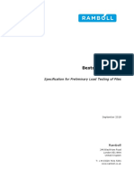 BTV - B99 - K12 - C08 - N002 - Specification For Preliminary Load Testing of Piles