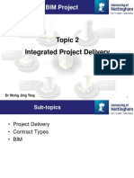 Topic 2 Integrated Project Delivery