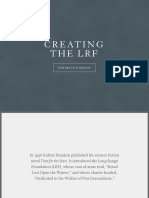 Creating The LRF: For Bryan Johnson