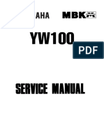 Yamaha YW100 Service Manual