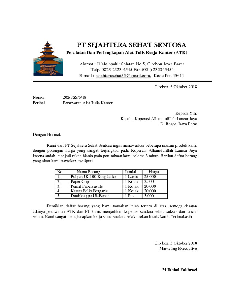 Contoh Proposal Pembangunan Sekolah