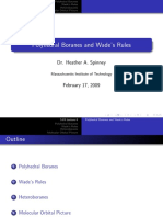 Polyhedral Boranes and Wade's Rules: Dr. Heather A. Spinney