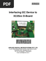 I2C Interfacing to XC3S400 FPGA