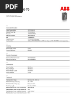 1SFA898115R7000 pstx370 600 70 Softstarter