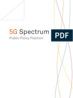 Public Policy Position 5g Spectrum