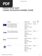 Channel Guide - PAKSAT