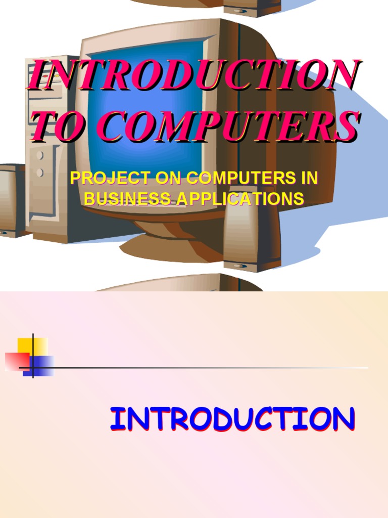 Introduction To Computers | PDF | Electronic Data Interchange | Supply ...