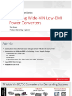 TI Webinar 9 - Designing Wide-VIN Low-EMI Power Converters PDF