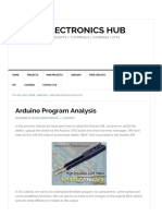 Arduino Program Analysis