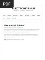 How To Install Arduino