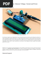 Arduino Wattmeter_ Measure Voltage, Current and Power Consumption