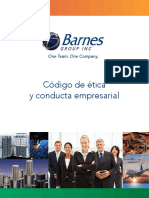 CODIGO DE ETICA  EMPRESA BARNES