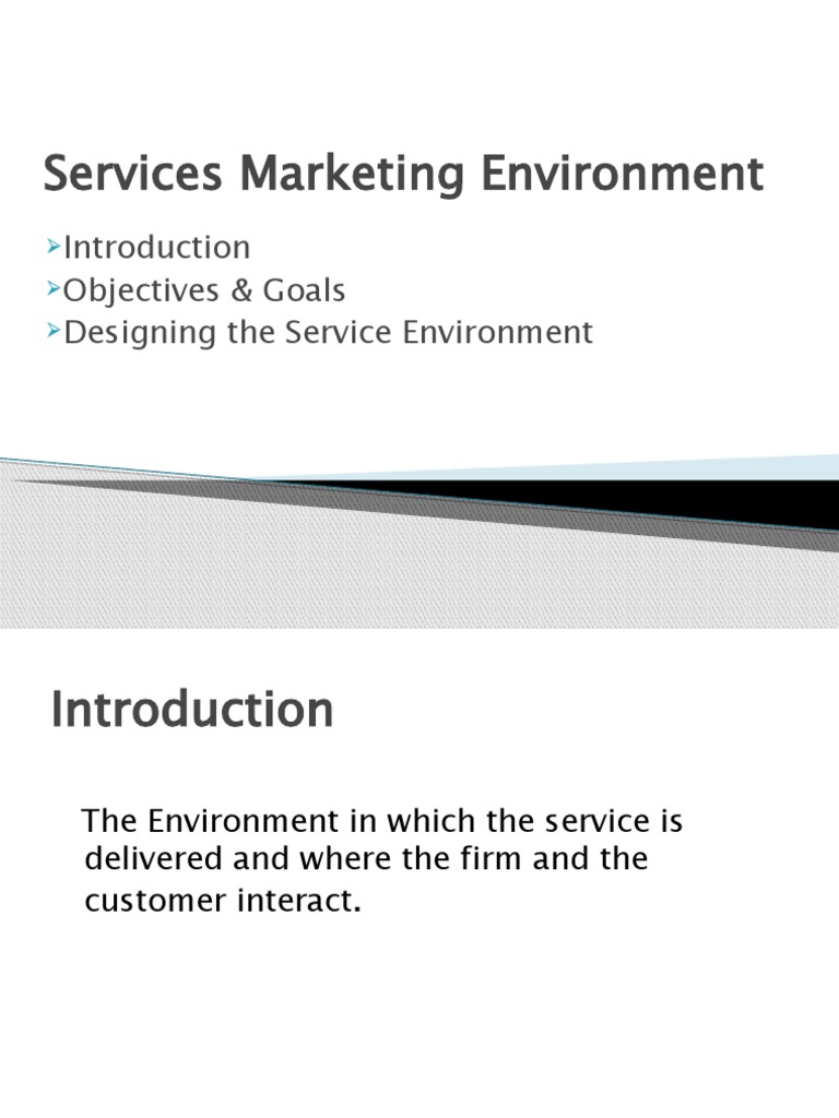 Optimizing Service Marketing Environments | PDF | Psychological ...