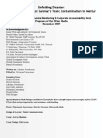 Study of Chemplast Sanmar’s Toxic Contamination in Mettur PVC plant_Report_Nov_2007_English