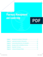 Management Essentials For Pharmacists