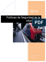 Políticas de Seguridad de La Información PDF