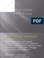 Pengujian Hipotesis 1