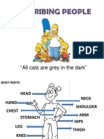 Describing People: "All Cats Are Grey in The Dark"
