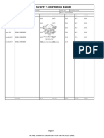 Social Security Contribution Report for Issaka Mohammed