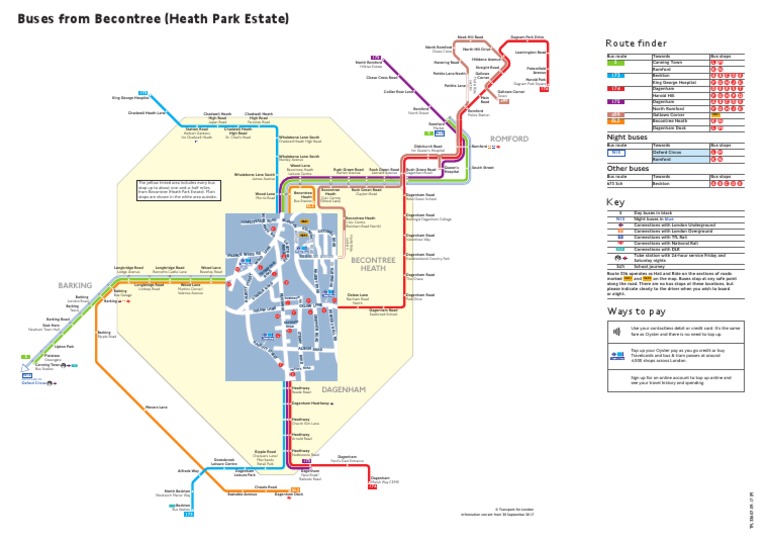 Barking Riverside and Thames View Estate 180217 PDF Bus Transport