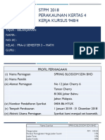 STPM PERAKAUANAN Kerja Kursus: Tugasan 2 (Penggal 3) Pembentangan (PPT)