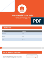 Panduan Pengguna - Nominasi Flash Sale
