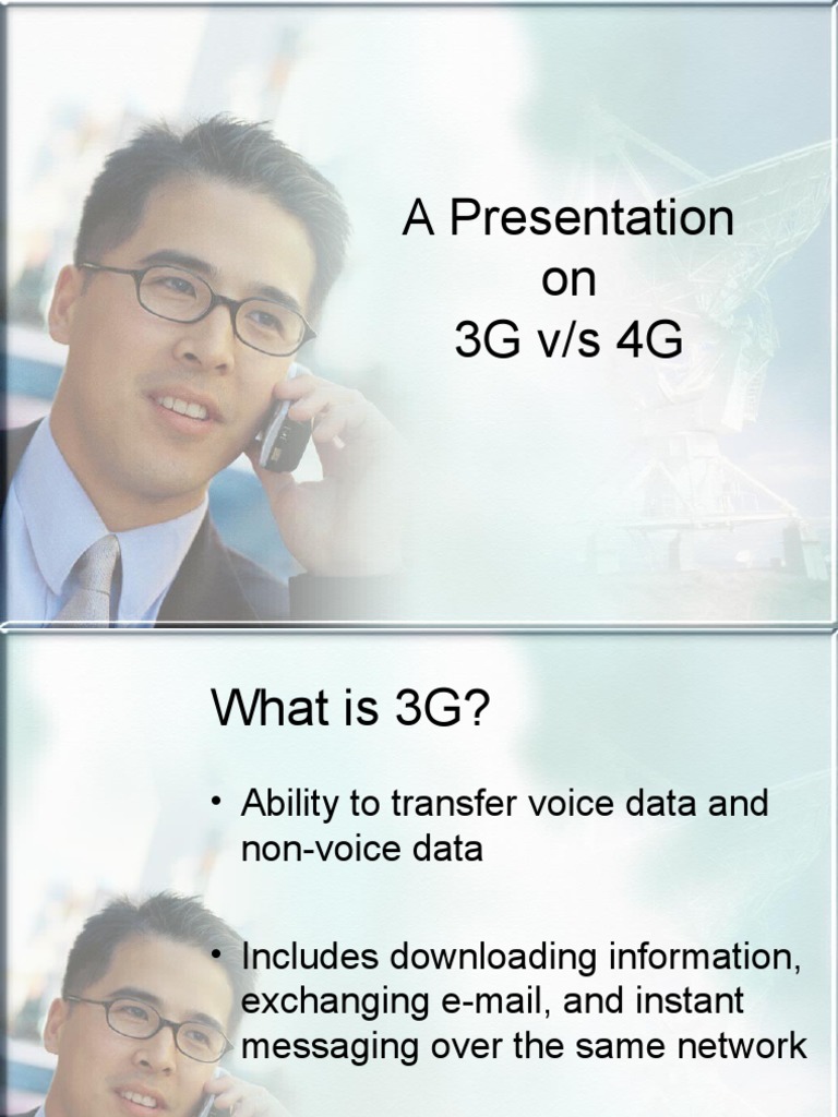 3G vs 4G: Key Differences Explained | PDF | 4 G | Wi Max