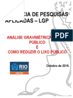 Caracterização Gravimétrica Do Lixo Público - 2016 PDF