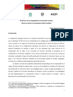 El discurso de la complejidad en la formación docente. Hacia un estado de conocimiento desde lo político.