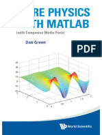 More Physics With MATLAB