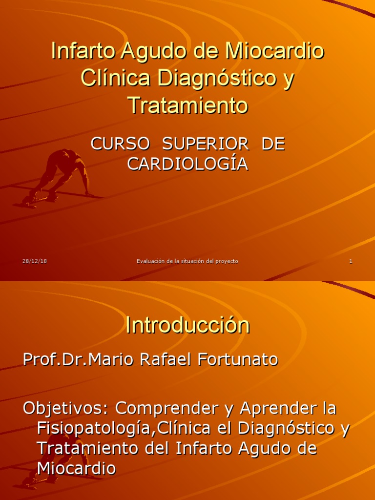 03 - Infarto Agudo de Miocardio Clínica Diagnóstico y Tratamiento | PDF ...