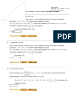 Webassign: Previous Answers