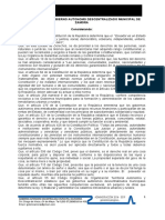 Ordenanza Que Regula La Formación de Los Catastros Prediales Rurales, Para El Bienio 2018-2019 Del Cantón Zamora