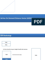 Ad-Hoc On Demand Distance Vector (AODV)