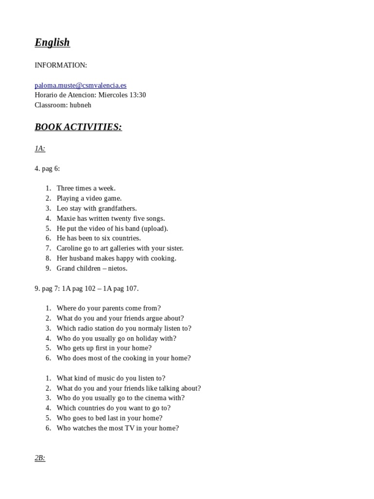 Ingles Apuntes Pdf Verb Grammar