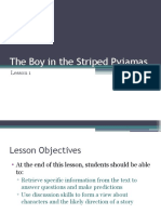 The Boy in The Striped Pyjamas: Lesson 1