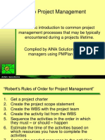 Introduction to Project Management