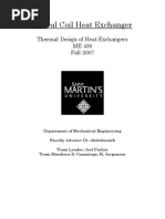 Helical Coil Heat Exchanger