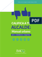 Índice de Competitividad Urbana, Califica A Tu ALCALDE 186pp PDF