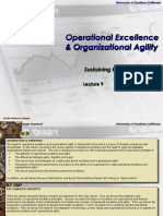 Operation Excellence & Agility