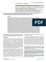 Phylogenetics & Evolutionary Biology: Research Article Open Access