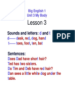 录课PPT - Big English Unit 3 Lesson 3