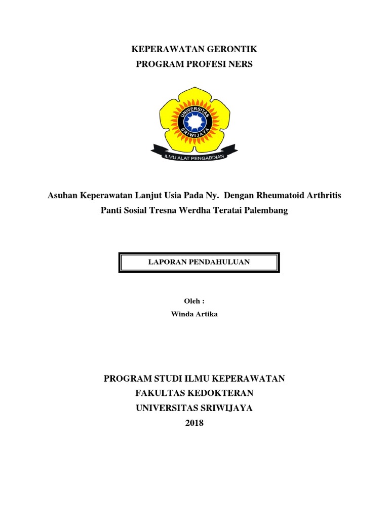 Lp Rheumatoid Arthritis Pdf
