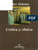 Crítica y Clínica [Gilles Deleuze].PDF