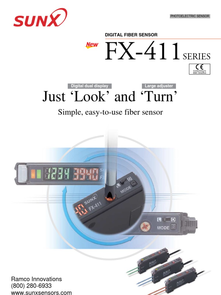 FX-411 Digital Fiber Sensor Overview | PDF | Bipolar Junction ...