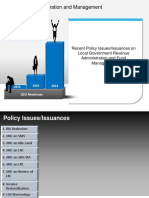 LGU Policy Issue On LG Rev Gen and Fund MNGT