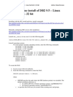 Command Line Install DB2 95 Linux RHLE52 - V2