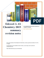 Sample Edexcel as Chemistry