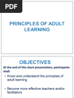 Principles of Adult Learning PDF