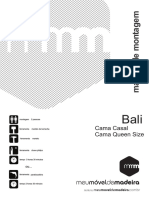 Cama de Casal Bali - Caramelo PDF